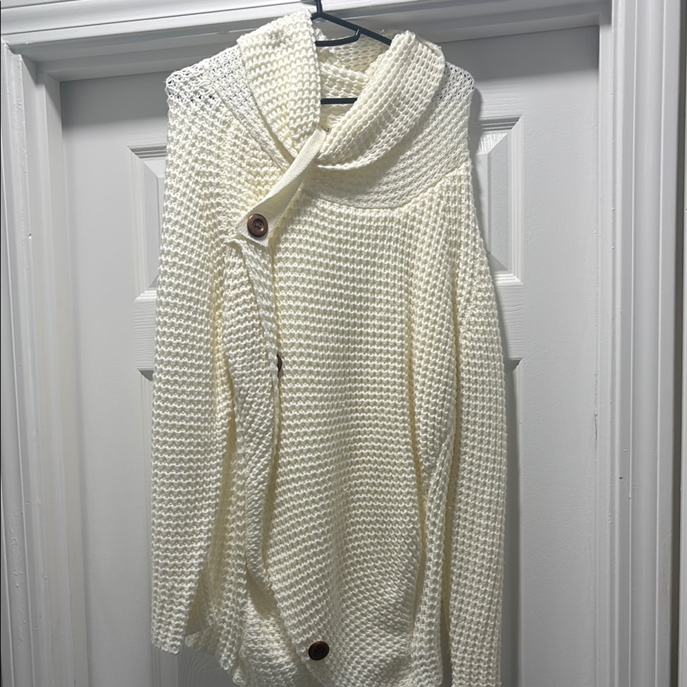 Cozy Cream Knit Sweater